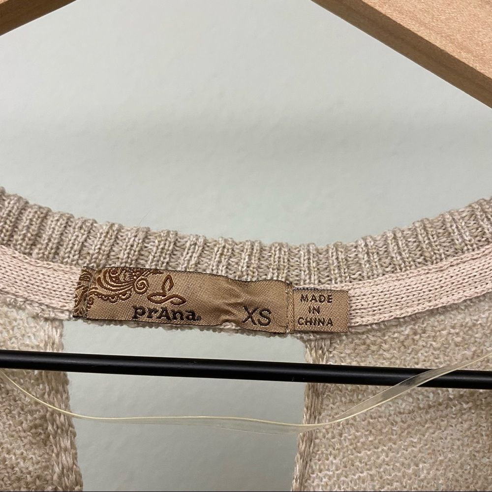 NWOT PrAna Nightingale Sweater in Stone - Picture 9 of 13